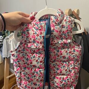 OshKosh B'gosh Floral Puffer Vest for Kids